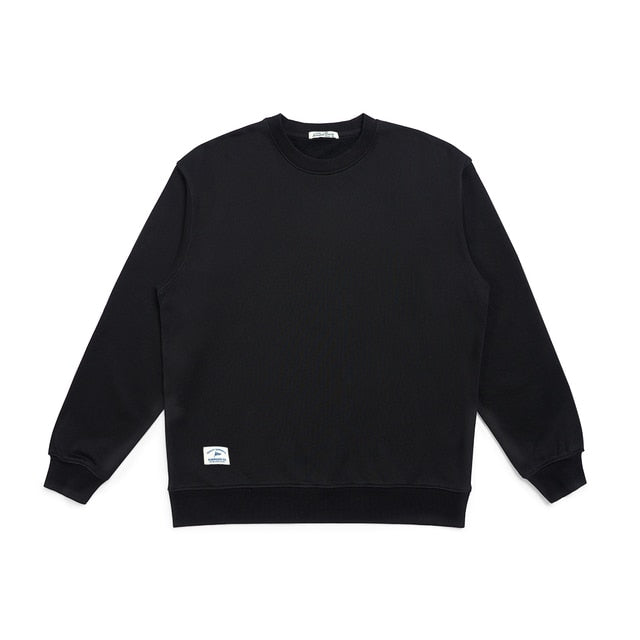 SIMWOOD 2022 Autumn Winter New Basic Sweatshirts Men Plus Size Hoodies High Quality Pullovers