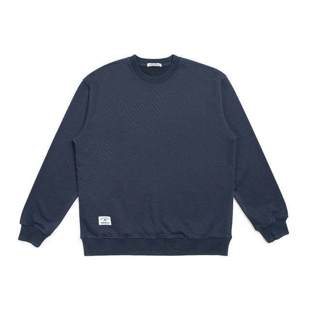 SIMWOOD 2022 Autumn Winter New Basic Sweatshirts Men Plus Size Hoodies High Quality Pullovers