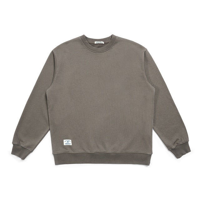 SIMWOOD 2022 Autumn Winter New Basic Sweatshirts Men Plus Size Hoodies High Quality Pullovers