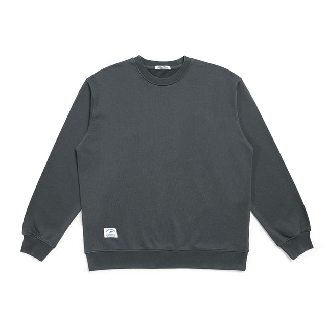 SIMWOOD 2022 Autumn Winter New Basic Sweatshirts Men Plus Size Hoodies High Quality Pullovers