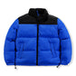 2022Casual Parker style mixed color cotton-padded jacket standing collar men&#39;s and women&#39;s winter and autumn down jackets winter