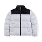 2022Casual Parker style mixed color cotton-padded jacket standing collar men&#39;s and women&#39;s winter and autumn down jackets winter