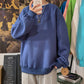 Harajuku Sweatshirts Men&#39;s 2022 Autumn Korean Solid Color Fleece Oversized Pullovers Casual O Neck Basic Tops Hip Hop Streetwear