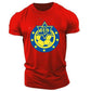 Man 2022 Summer New Fashion Maccabi Haifa Printing Oversized Hip Hop Round Neck Short-Sleeve Casual Tops Men&#39;s Clothes T-Shirt
