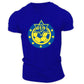 Man 2022 Summer New Fashion Maccabi Haifa Printing Oversized Hip Hop Round Neck Short-Sleeve Casual Tops Men&#39;s Clothes T-Shirt