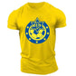 Man 2022 Summer New Fashion Maccabi Haifa Printing Oversized Hip Hop Round Neck Short-Sleeve Casual Tops Men&#39;s Clothes T-Shirt