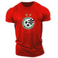 Man 2022 Summer New Fashion Maccabi Haifa Printing Oversized Hip Hop Round Neck Short-Sleeve Casual Tops Men&#39;s Clothes T-Shirt
