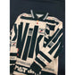 Men Polo Collar Letter Print Oversized Sweatshirt Men High Street Long Sleeve Casual Clothes for Teens 2022 Spring Fashion
